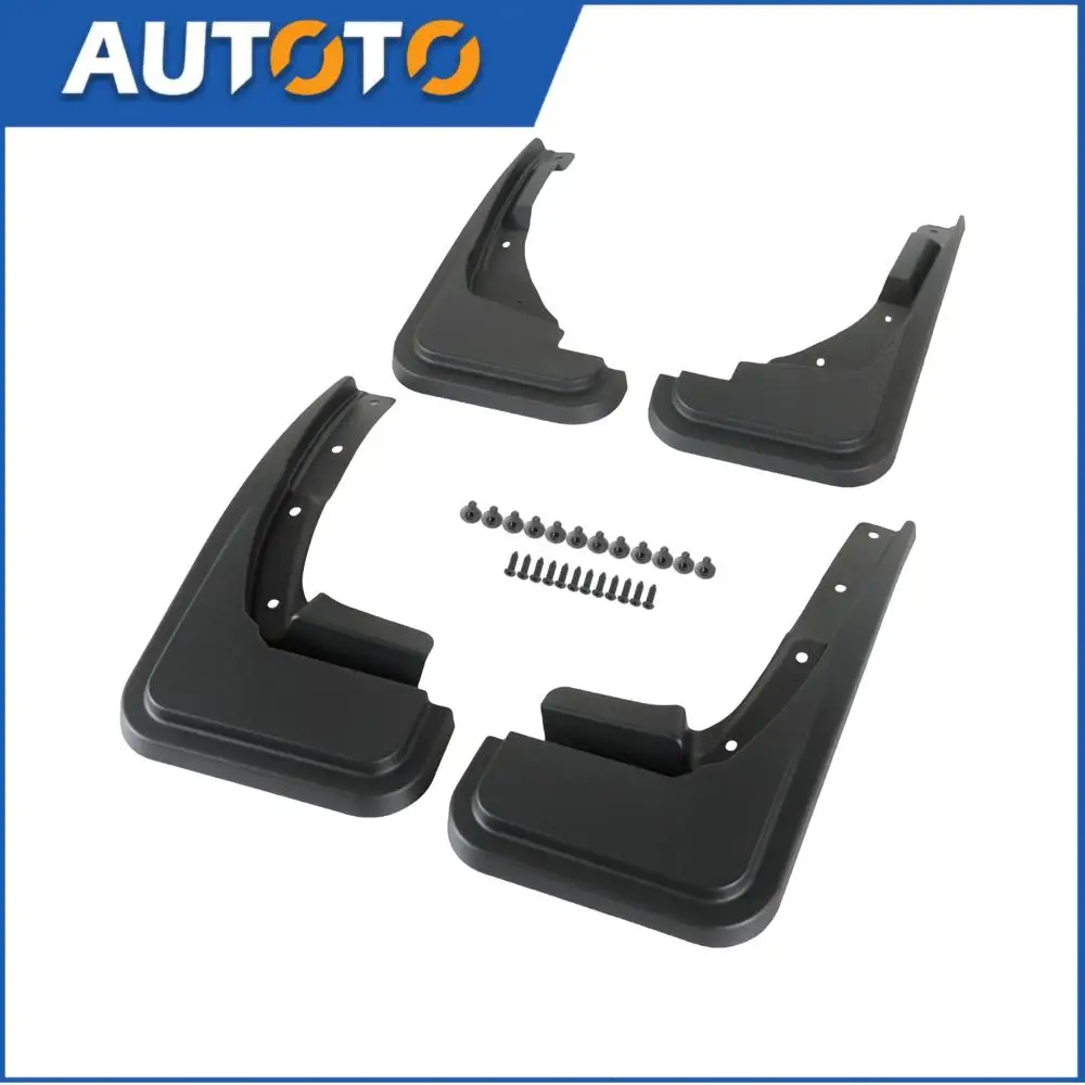 

Set of 4 Splash Guards For Ford Maverick 2022 2023 Front Rear Mud Flaps ABS Plastic