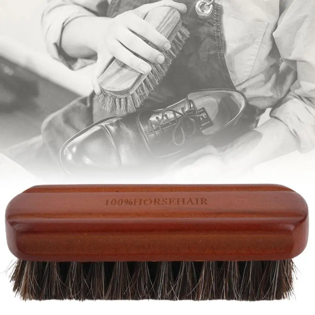 

Horsehair Wooden Brush Car Detailing Polishing Buffing Handle Wash Roof Brush Cleaning Car Brush Dashboard Premium O3u5