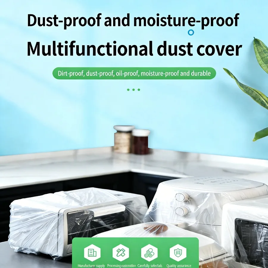 10PCS Universal Appliance Dust Covers, Washable Reusable Fabric Protectors for TV, Microwave, Oven & Air Conditioner - Image 3