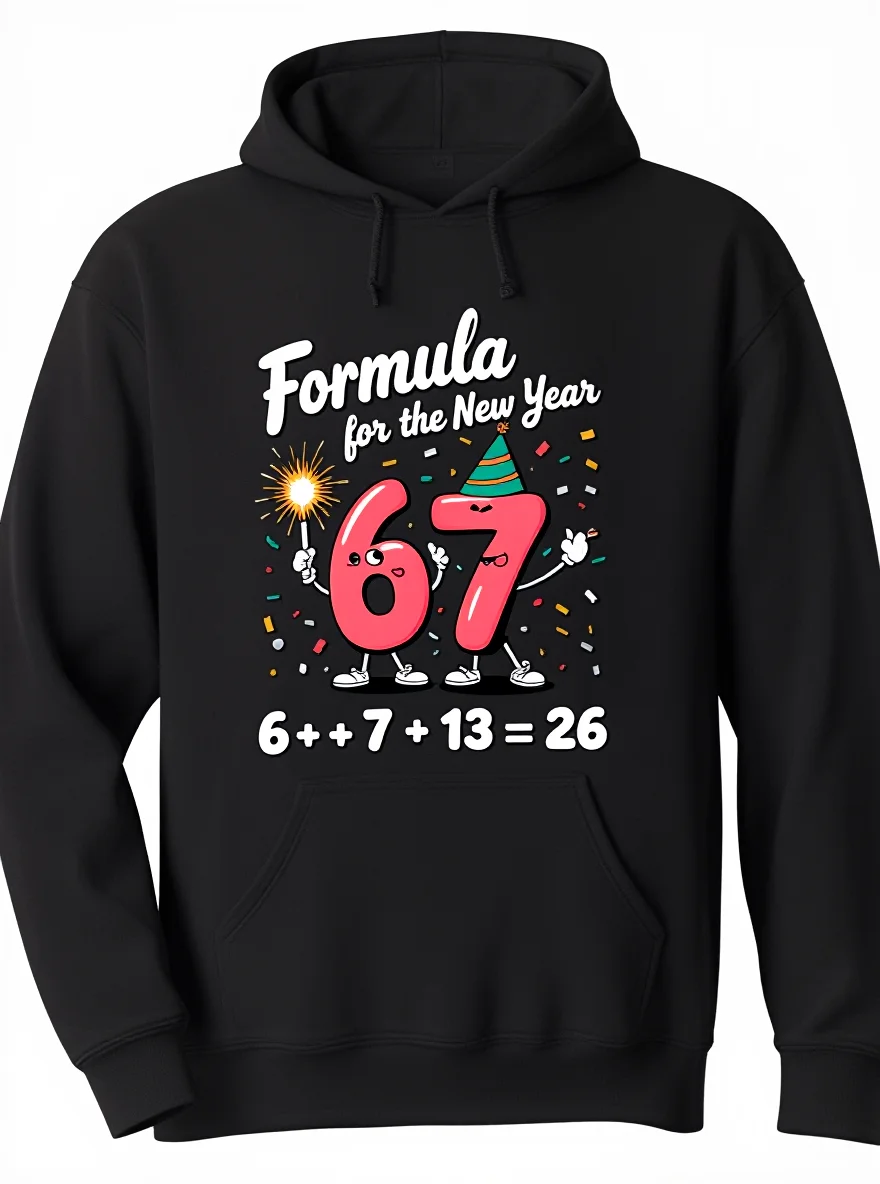 67 Meme Men's Hoodi… - image