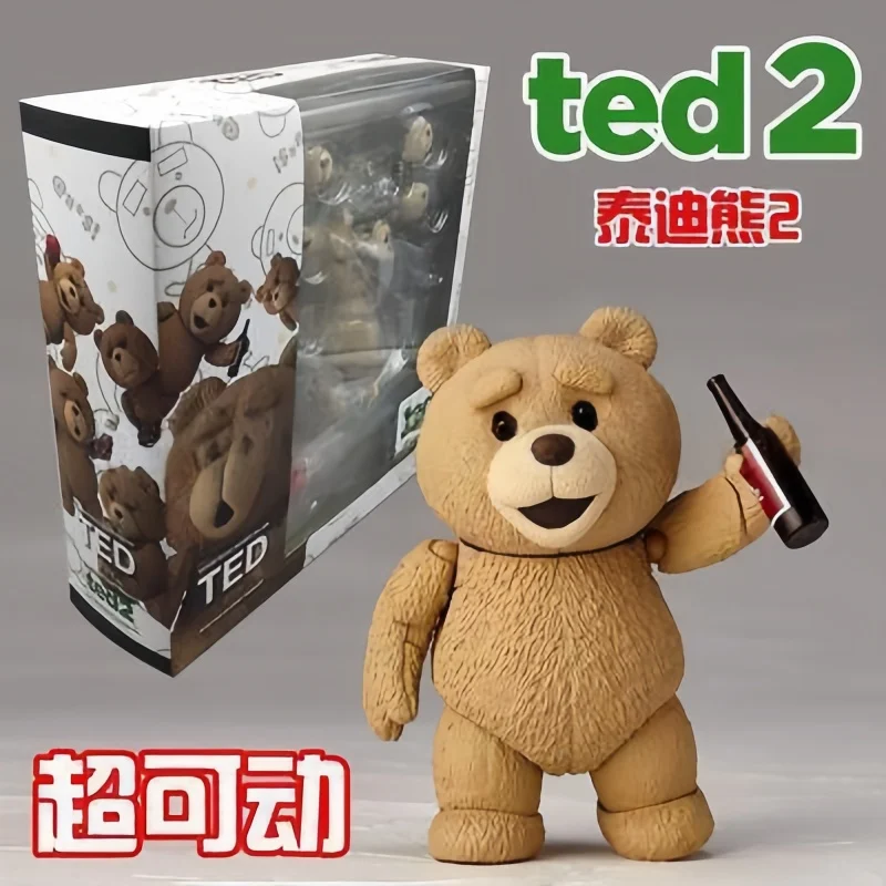 

Новая фигурка Тед 2 Bjd Тедди Медведь Фигурка Удивительный Ямагучи Револьтех No 006 Тедди Кирпичная фигурка Gk Фильм Модель Кукла Игрушка