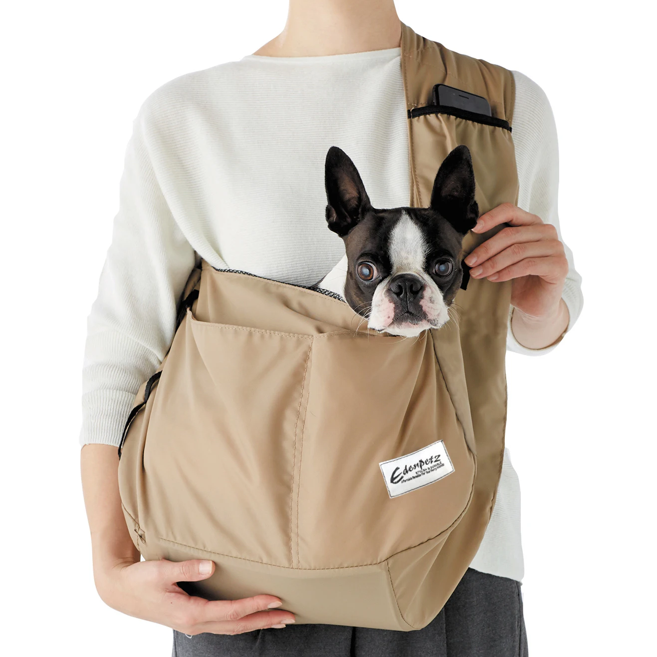 EDENPETZ Pet Dog Sling Carrier Large Load 8KG Fashion Breathable Cat Shoulder Bag