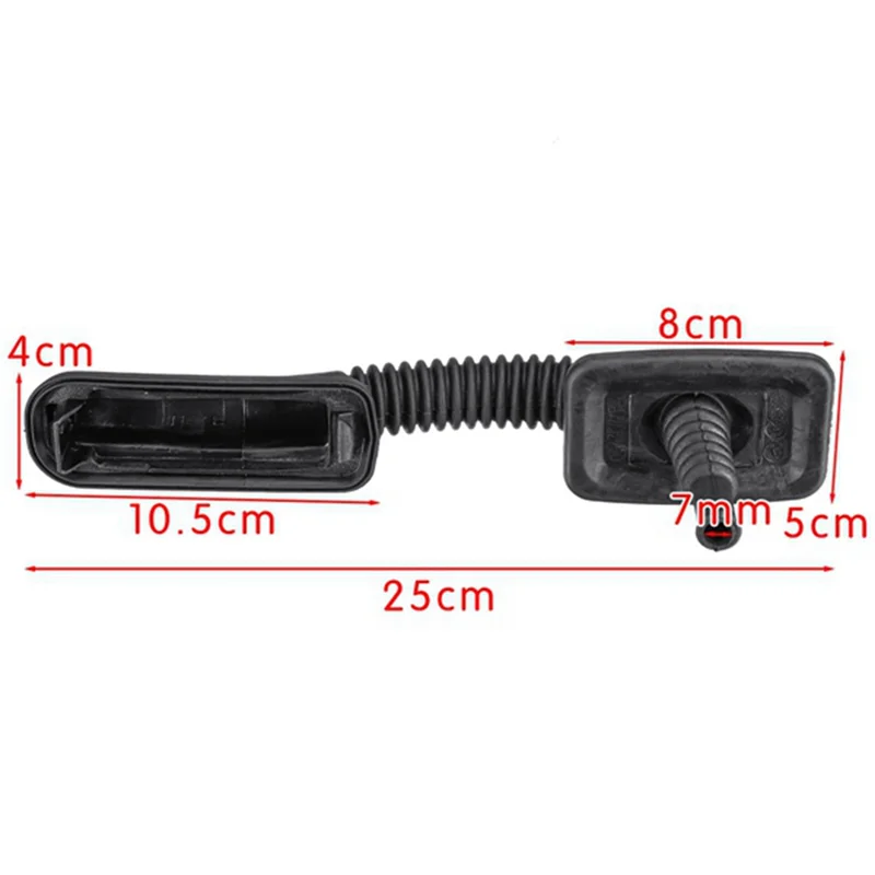 

4 Pcs Car Door Side Plate Threading Sheath Door Harness Sheath For Tiguan Jetta Santana 5N0 959 843 5N0959843B