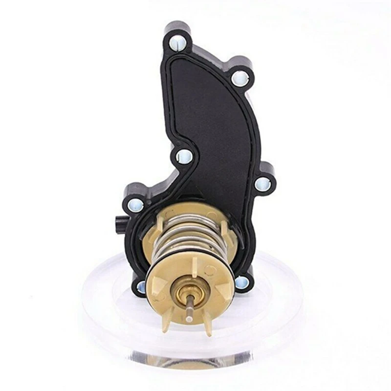 Car Engine Coolant Thermostat With Housing Assembly 06E121111AL For - Q5 Q7 S4 Touareg