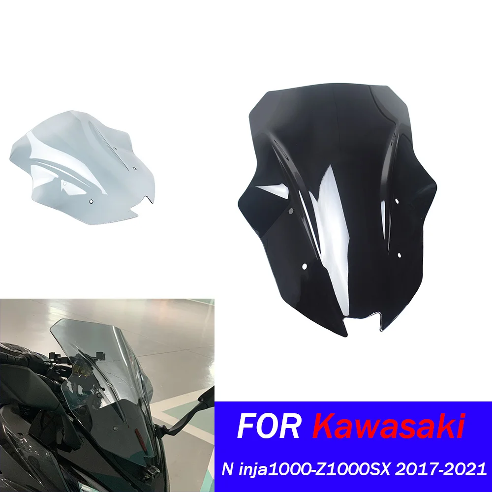 

Для Kawasaki Ninja 1000XS 2020-2023 Z Z1000SX лобовое стекло мотоцикла, передний ветрозащитный экран, дефлекторы воздуха, детали ﻿