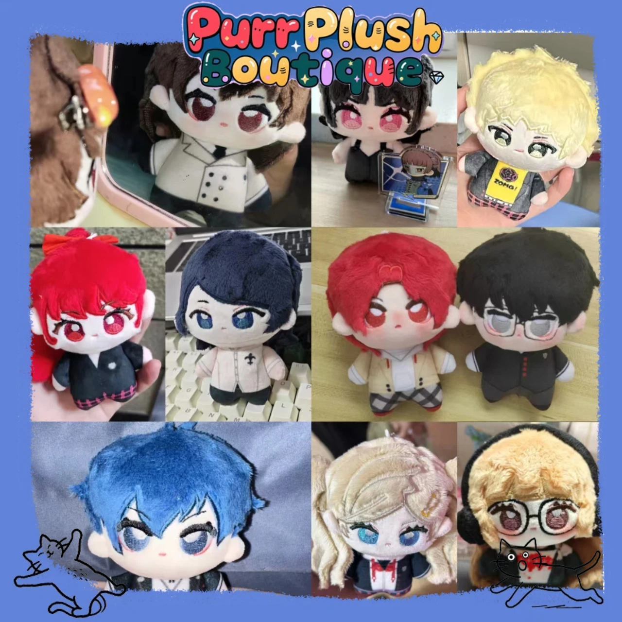 10 سنتيمتر دمية تكوين أنيمي آن تاكاماكي فوتابا ساكورا يوسوكي كيتاجاوا وندر أمامييا رن دمية تأثيري دمى المفاتيح اللعب #1