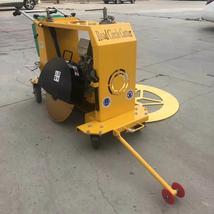 Asphalt road repair concrete circular pavement slitting machine kiln sewer cement pavement manhole cover road cutting machine