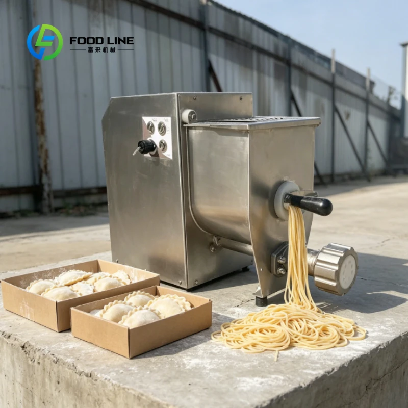 Customized Automatic Pasta Extruder Maker Machine Stainless Steel Unit for Making Macaroni, Spaghetti & Multiple Noodle Shapes