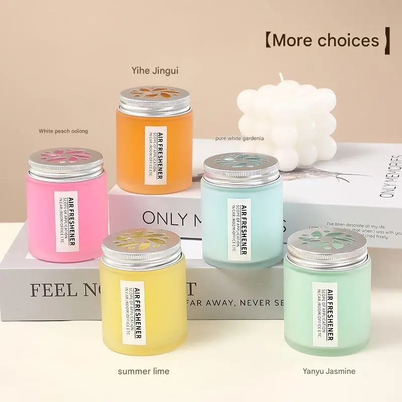 High-end Car Fragrance Balm Solid Indoor Air Freshener Long-lasting Fragrance Odor Removal Car Perfume Car Accessories