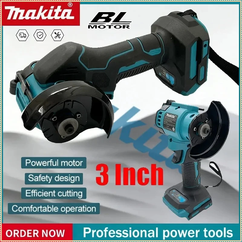 

Аккумуляторная угловая шлифовальная машина Makita 3 дюйма, электрический отрезной инструмент, циркулярная пила, электроинструмент для аккумуляторов Makita