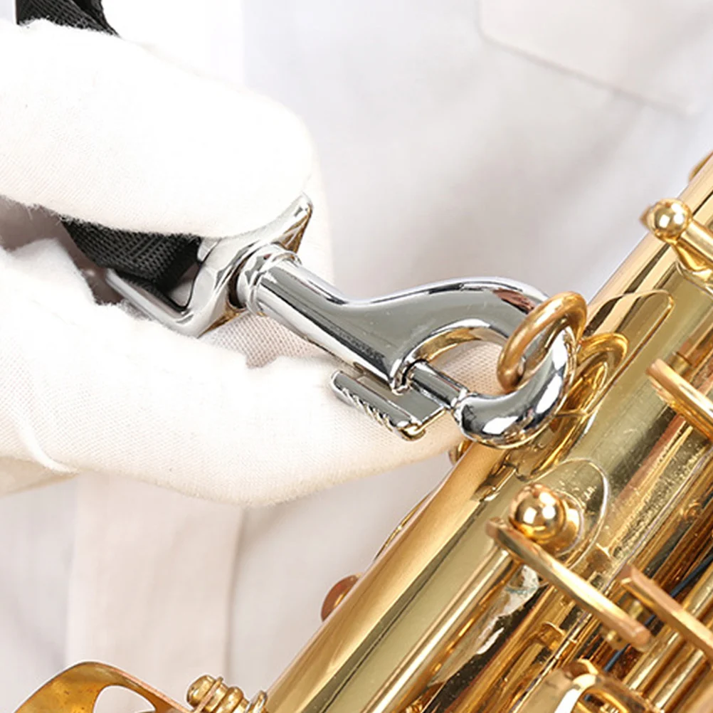 

Comfortable Saxophone Neck Strap Adjustable Versatile Durable for Alto Tenor Soprano Sax Saxophone Neck Strap