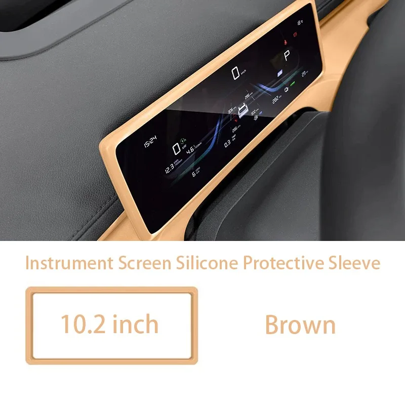 Silikon-Schutzhülle für den Bildschirm des Mittelkonsolen-Instrumentenpanels für Geely EX5 EM-i Galaxy Starship 7 Innenraum-Zubehör – Detail 10