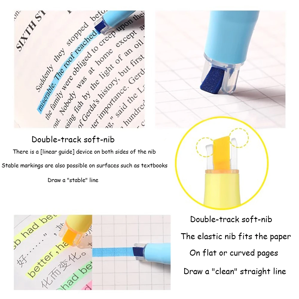 اليابان الطيار ثنائي المسار قلم تحديد التجفيف السريع المزدوج نهاية ماركر طبعة محدودة بمناسبة مفتاح قلم تحديد اللون القرطاسية #3