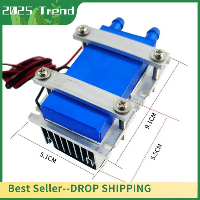 

Top Deals 144W Thermoelectric Peltier Refrigeration Cooler 12V Semiconductor Air Conditioner Cooling System DIY Kit Cooling Down