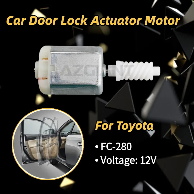 

AZGIANT High-Speed Car Side Door Lock DC Motor Replacement For 2005-2014 Toyota Stallion MK1 Car Parts