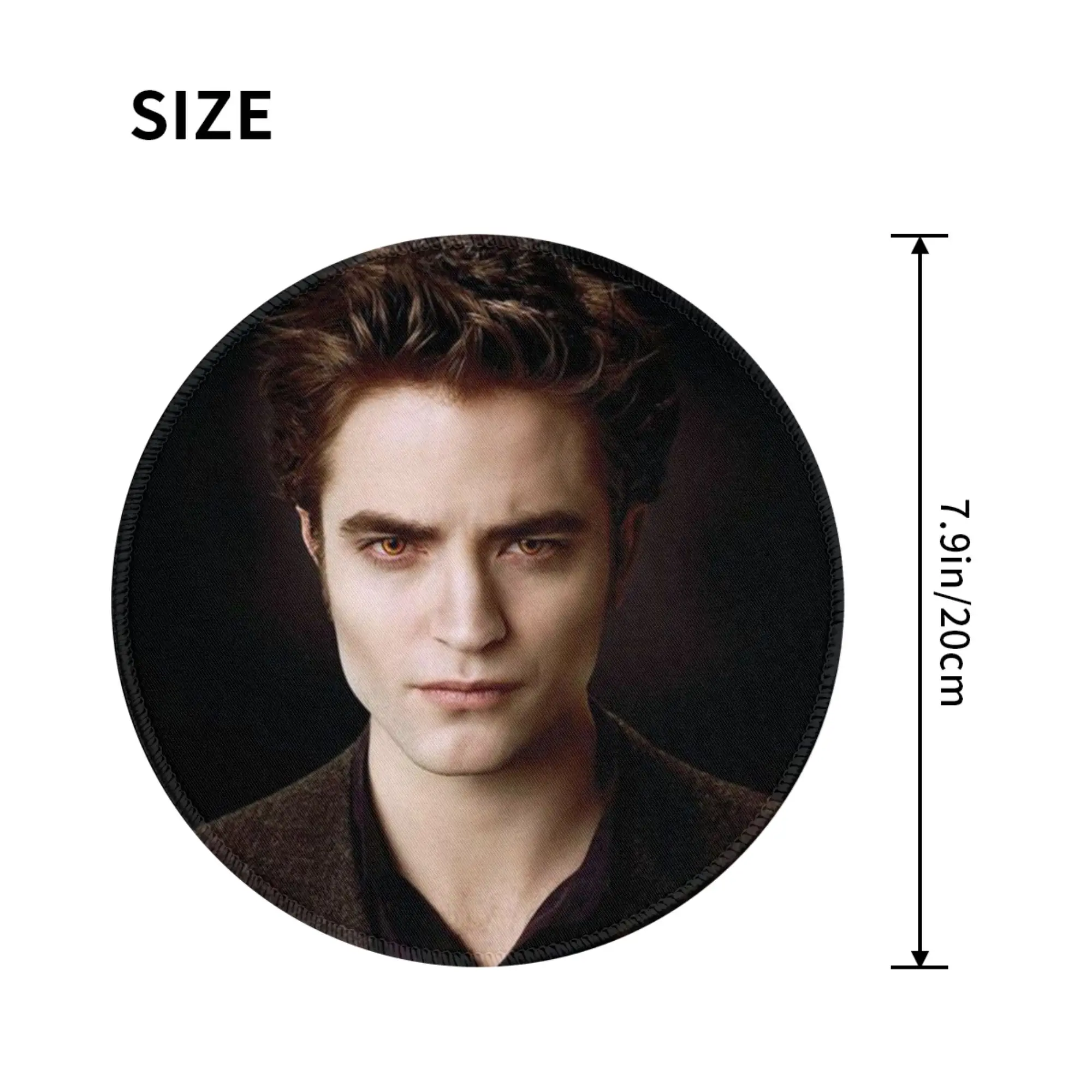 The Twilight Saga Edward Cullen  Mouse Pad Computer Keyboard Mouse Mat Gaming PC Laptop Desk Mat Office Accessories Table Mats