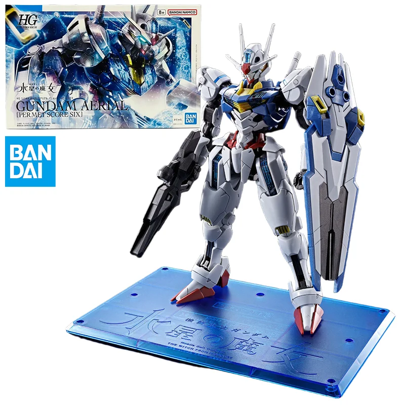 

Bandai THE WITCH FROM MERCURY HG TWFM PB Limited 1/144 GUNDAM AERIAL PERMET SCORE SIX Action Figure Assembly Toys Collectible