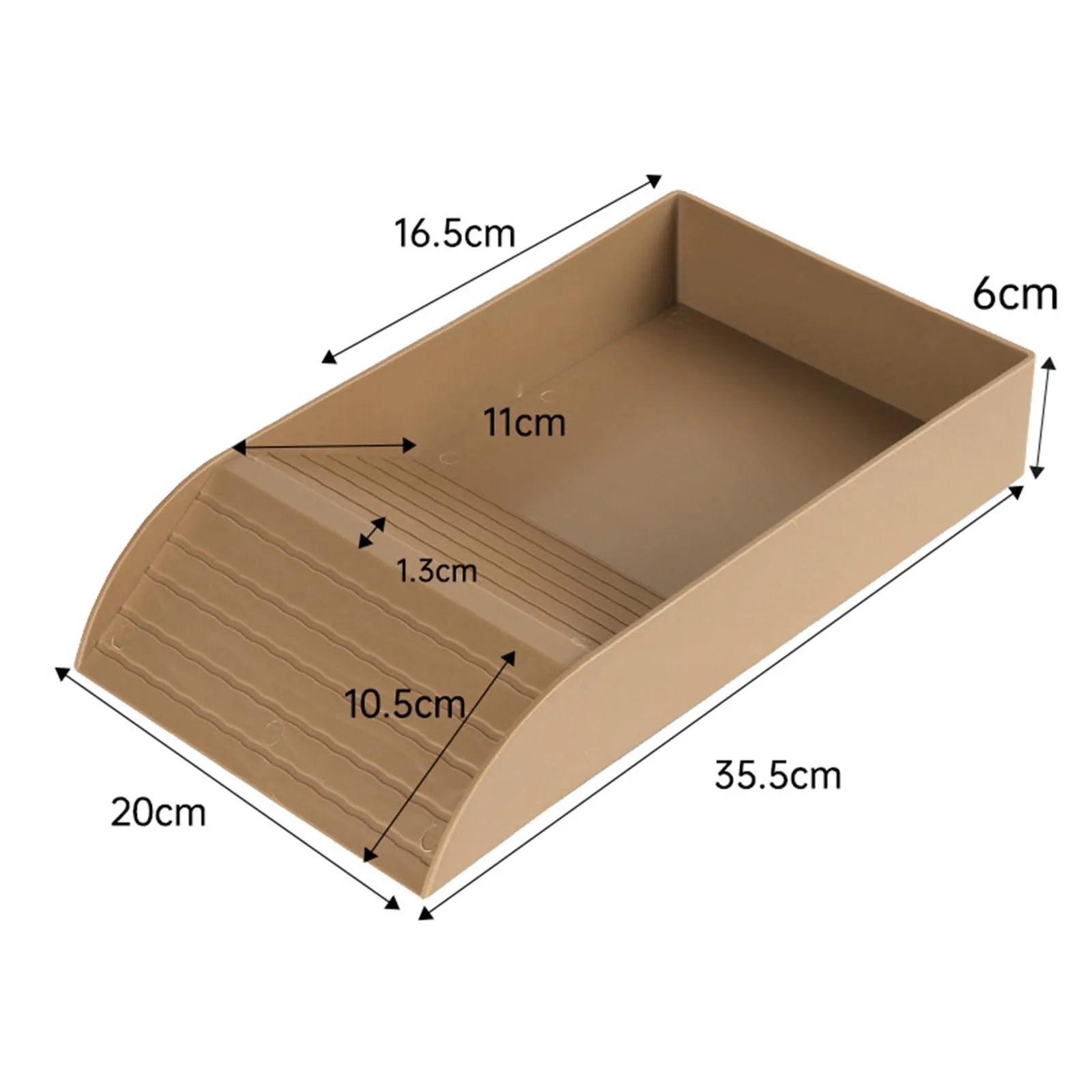 Reptile Water Bowl Tortoise Feeding Plate Turtle Bathing Pool for Leopard Gecko Bearded Dragon Amphibians Accessories