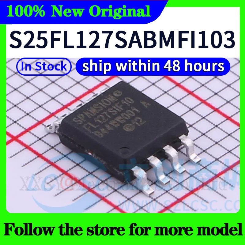 

S25FL127SABMFI103 Высокое качество Новый