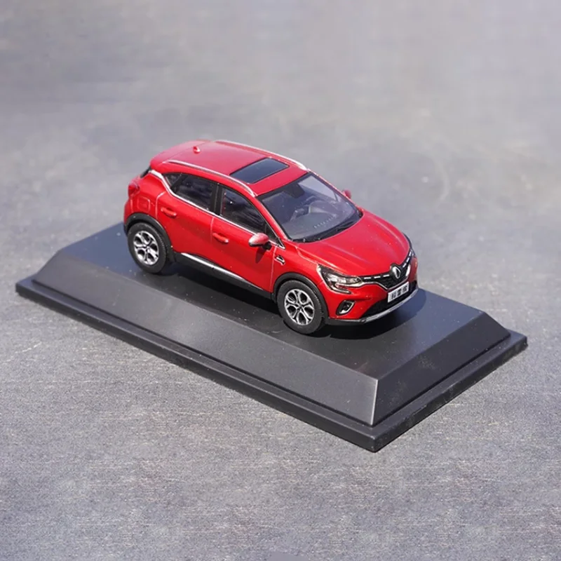 CAPTUR SUV-Automodell aus Druckgusslegierung im Maßstab 1:43, fertiges Produkt, Simulation, Spielzeugsammlung, Geschenk, statisches Modell, Display