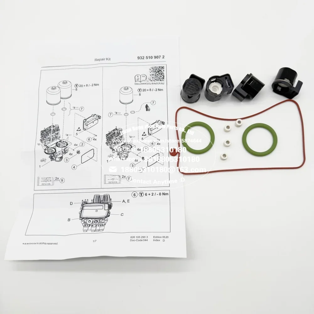 Reparaturset für Lufttrocknermodul, Teilenummer 2958113 Geeignet für Scania-Lkw – Detail 4