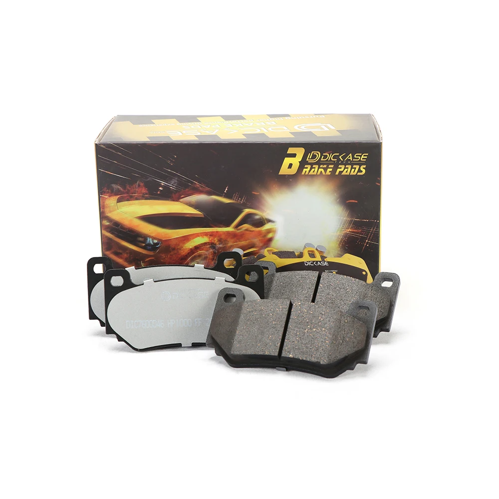 Dicase Low noise ceramic brake pads front and rear cp7040d54&cp3251d50 part number