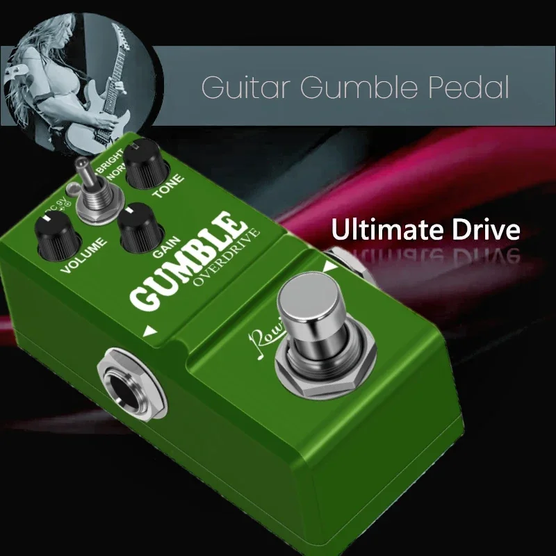 Rowin LN-315 Electric Guitar Pedal OverDrive Gumble Dumble Overload Effects Dumbler Effector Pedals Supply Guitar Accessories ﻿