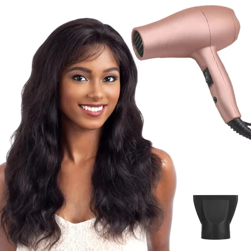 1000W Electric Wireless Mini Hair Dryer 3 Heat Settings Intelligent Temperature Control Fast Drying
