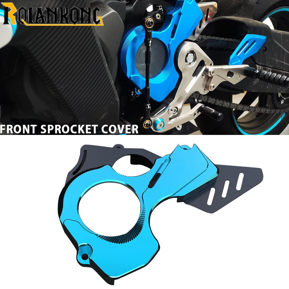 For CFMOTO 450SR 450 SR 2022 2023 2024 Motorcycle Accessories Front Sprocket Cover Chain Guard Protection Motorbike Parts