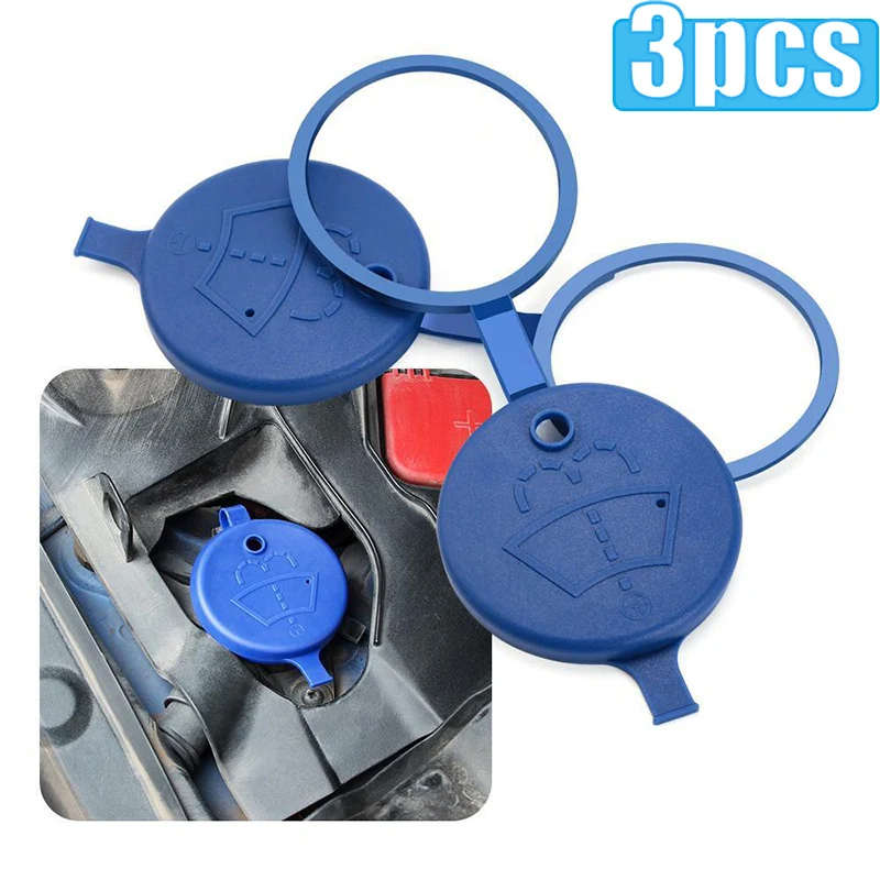 1-3pcs Car Windshield Wiper Washer Tank Bottle Pot Cap Fluid Reservoir Lid Covers for Citroen C4 C5 Xsara ZX Xsara Peugeot 106