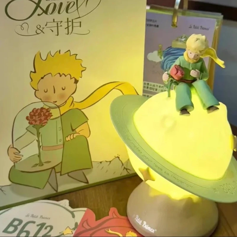 

Маленький принц, планета, ночник, прикроватный окружающий свет, мягкое свечение для спальни, милый декоративный предмет, Рождественский подарок