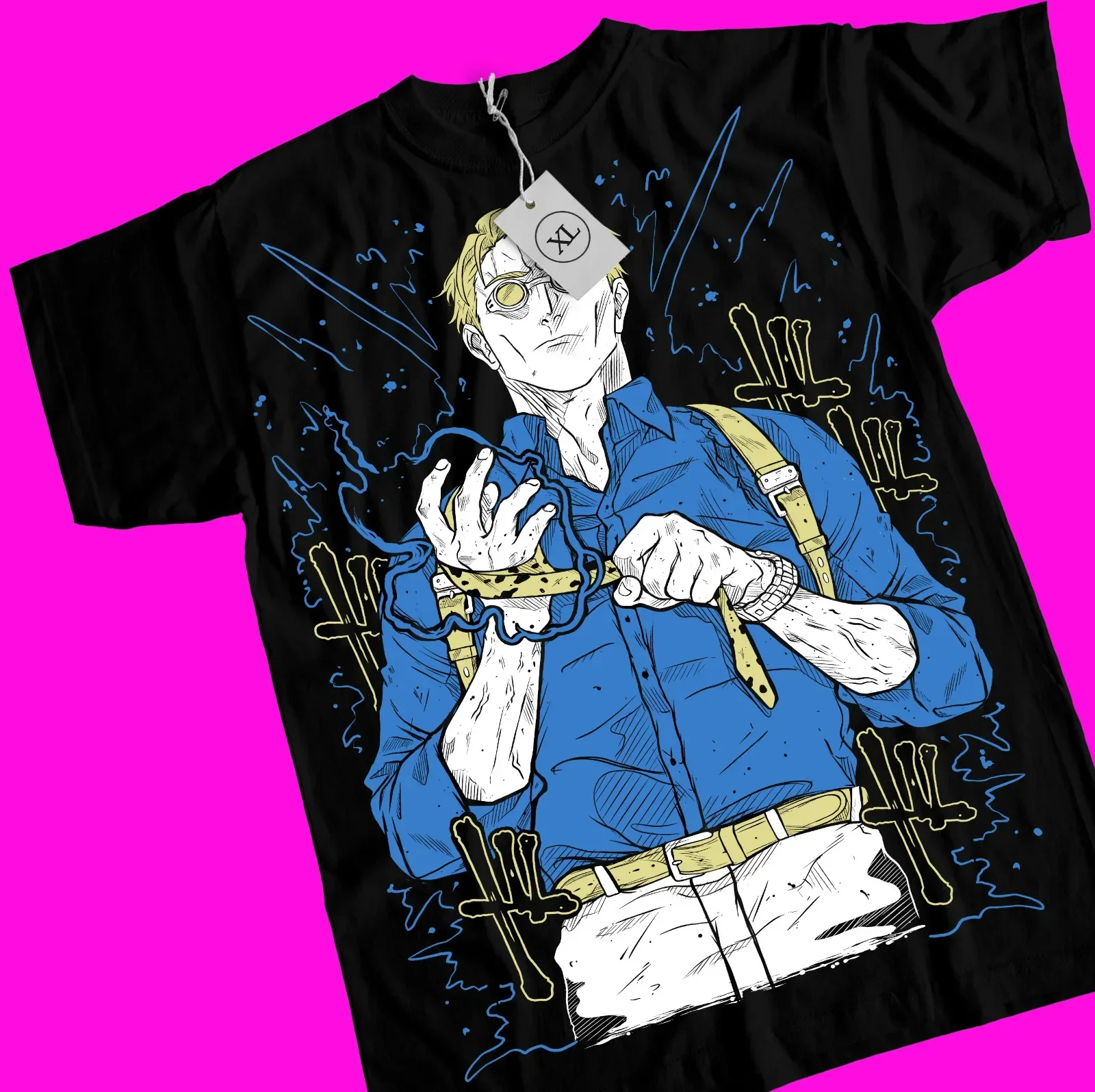 JJK Jujutsu Kaisen Horror Anime Nanami Kento T-Shirt Gojo Satoru Shirt