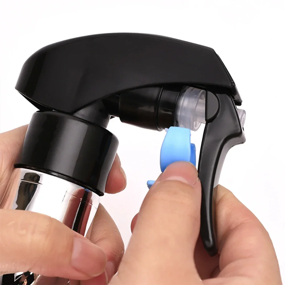 Barbershop Retro Spray Bottles Refillable Hairdressing Continuous Mist Watering Can Portable Salon Home Sprayer Tools Supplies