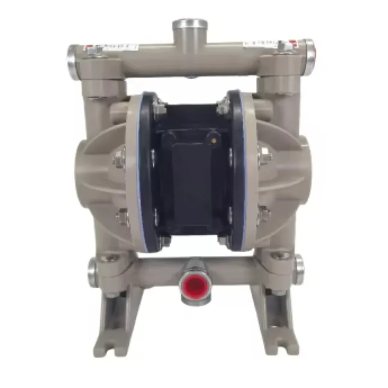 Gold supplier 1/2PP small pneumatic liquid transfer double diaphragm plastic pump
