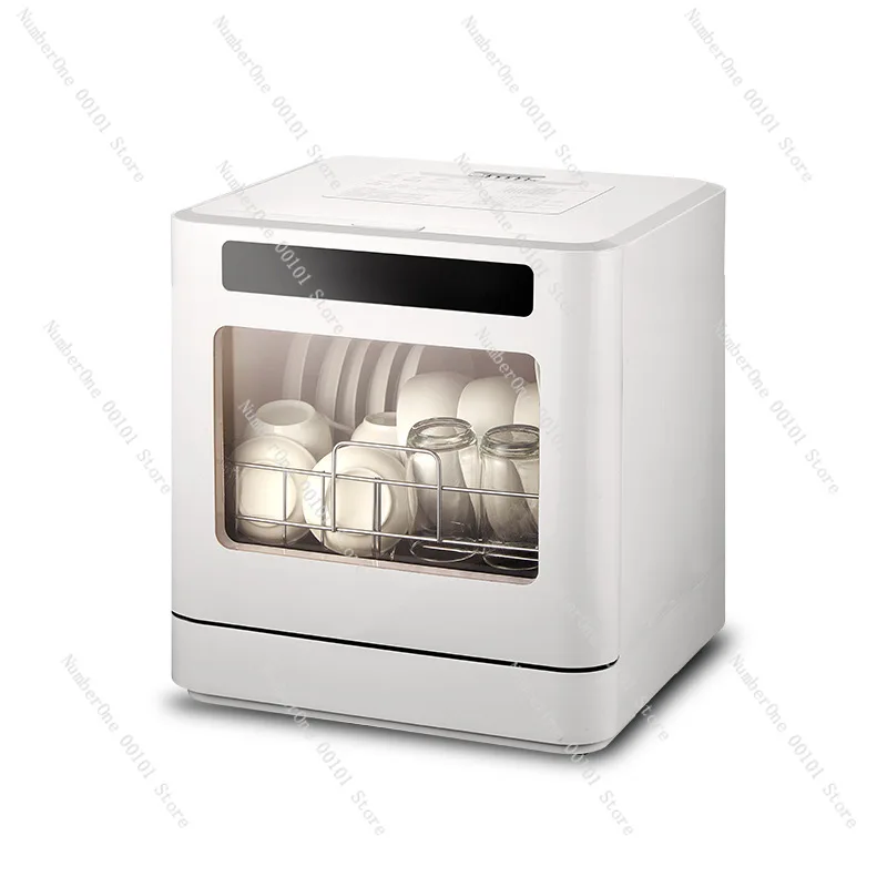 Smart Countertop Mini Dishwasher Integrated High Temp Sterilize Dry Household Washing Machine