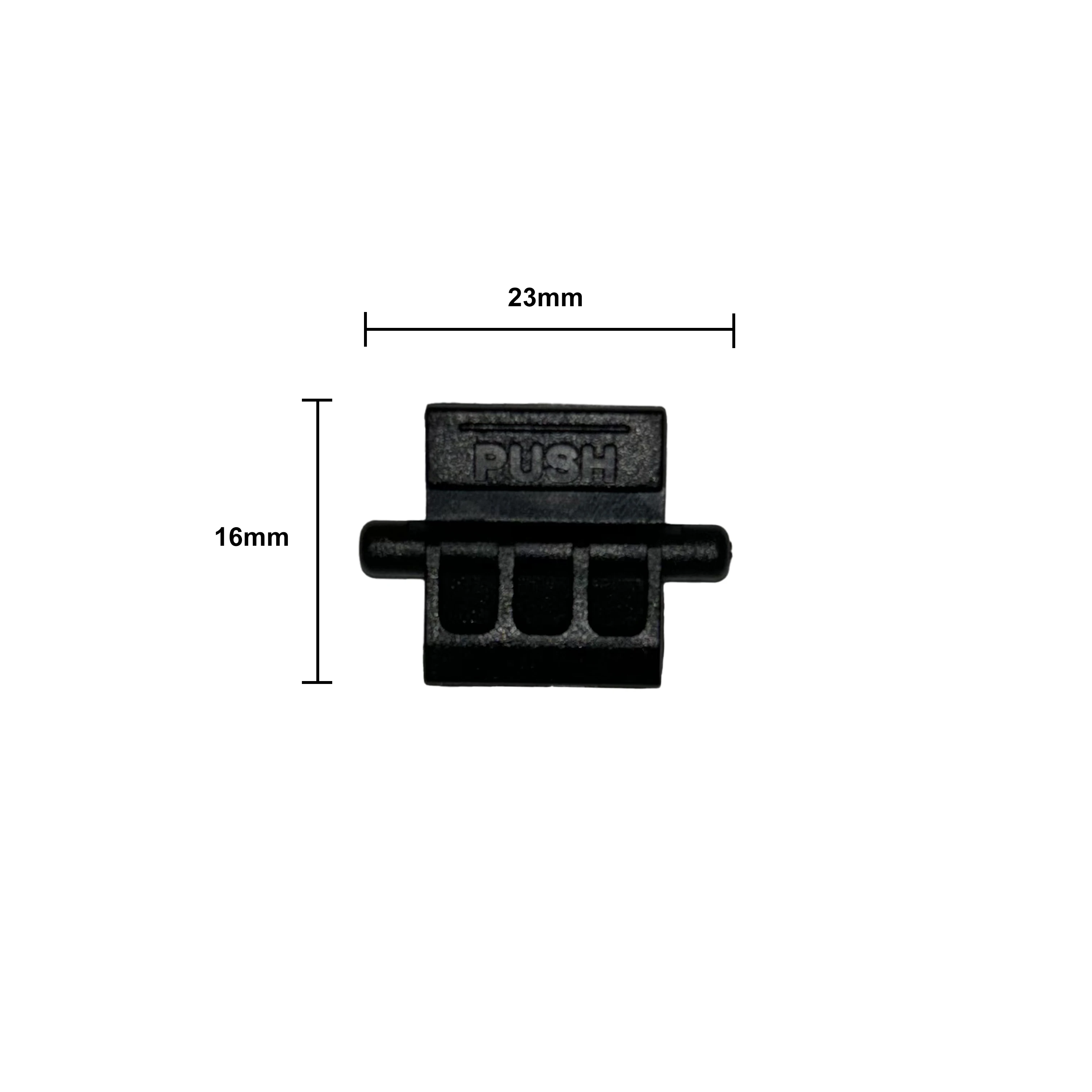 Push Button Battery Latch For Baofeng Walkie Talkie UV5R UV-5R UV-5RA UV-5RB UV-5RE BF-F8HP Two Way Radio Battery Lock Holder