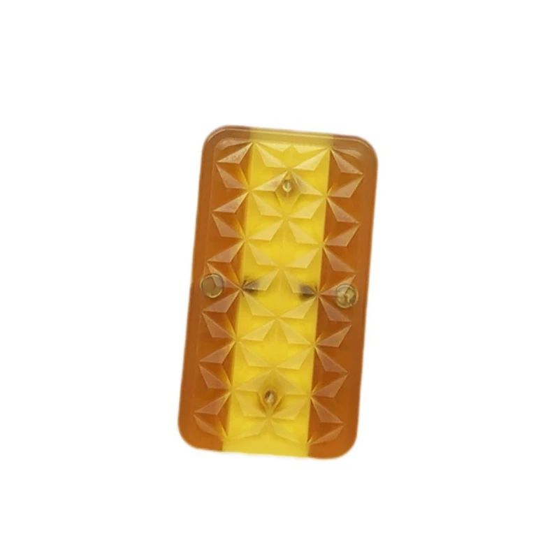 Carte de poussée magnétique, roue à cliquet, curseur mécanique, plaque de poussée EDC, jouet Anti-Stress, soulage l'anxiété