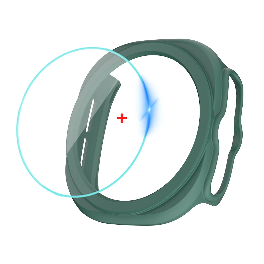 Glas+Hülle für Samsung Galaxy Watch Ultra2 47mm 2026 Zubehör Harte PC-Schutzhülle für Galaxy Watch9 Ultra2 Cover+Displayschutzfolie – Detail 8