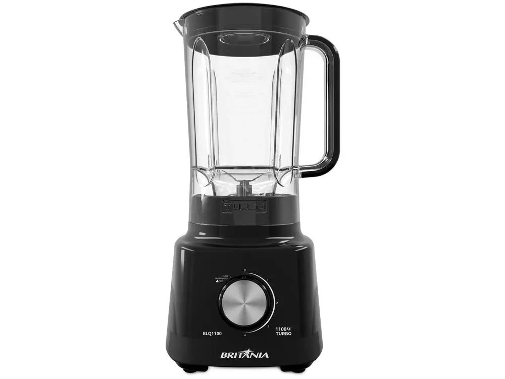 Liquidificador Britânia BLQ1100 1100W 2,7L Preto 33102308 - 220V