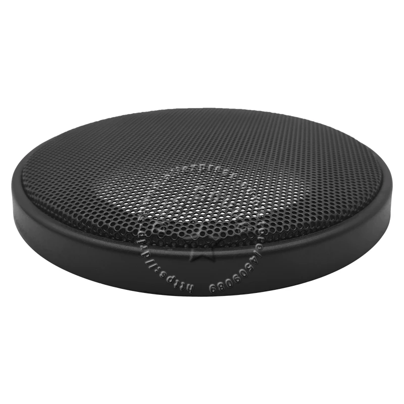 ل 3.5 بوصة شبكة سماعات غطاء هيج-الصف 3.5 "سيارة المنزل الصوت الزخرفية دائرة شبكة معدنية مصبغة شبكة حماية # الفضة/أسود