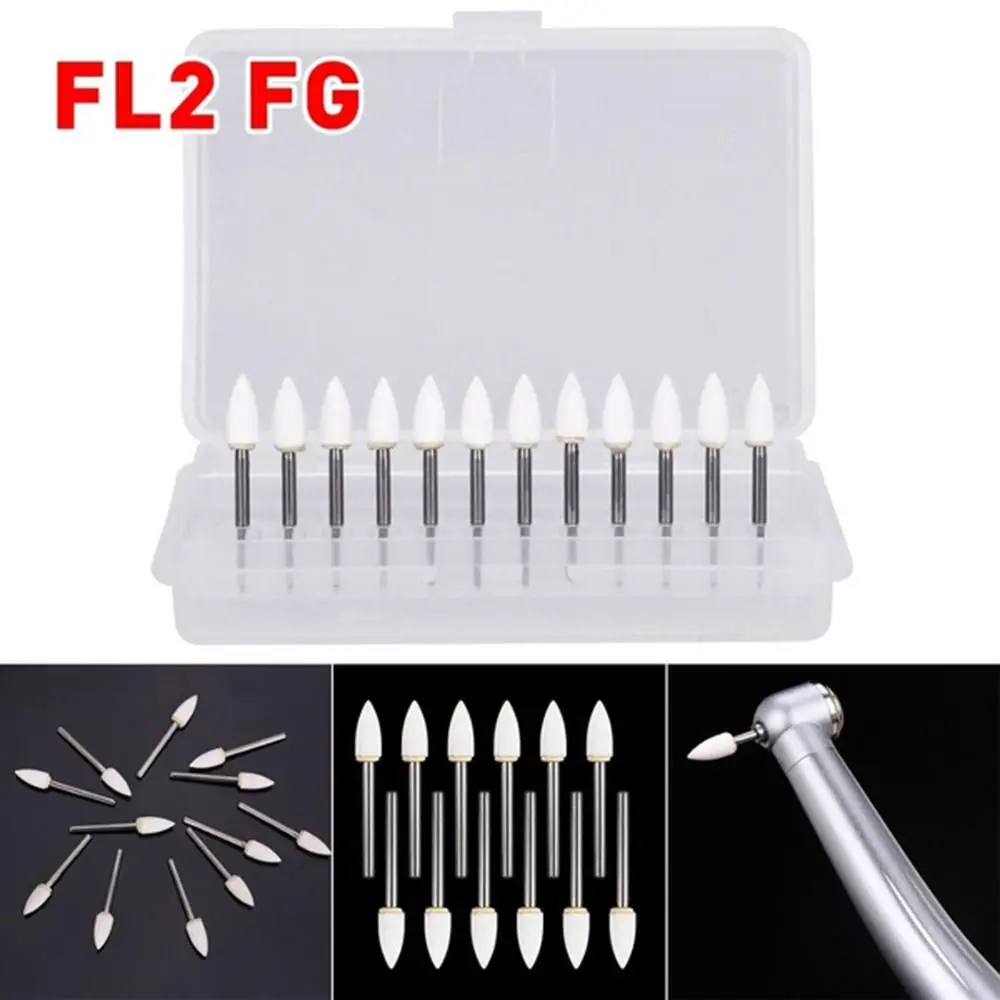 Flame Shape Tooth Whitening Dentist Oral Hygiene Dental Tool Burs Stones Resin Handpiece Dental Polishing Burs