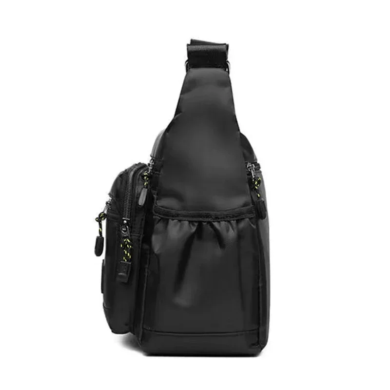 Design Oxford Schultertasche, große Kapazität, Herren, lässig, mehrere Fächer, modisch, Einzel-Schulter-Umhängetasche, luxuriöse Messenger-Tasche – Detail 4