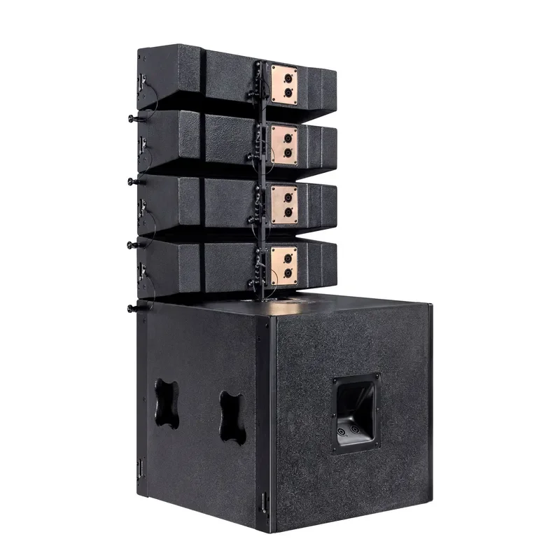 for QQchinapa Dual 8 and Dual 15 Wire Array System Active Passive Indoor Outdoor Display Professional Audio System