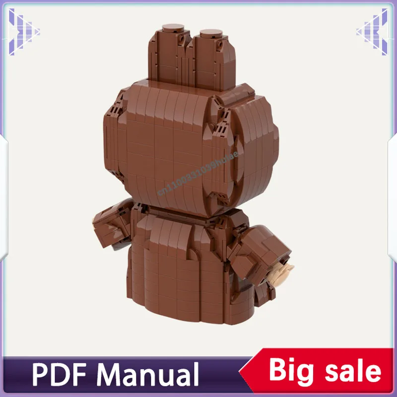 مجموعة مكعبات بناء الدمية القابلة للجمع، تماثيل لطيفة لتزيين الطوب للبالغين، هدية عيد الميلاد