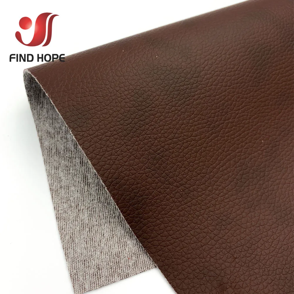 Litchi PU Leather Fabric for Craft Projects