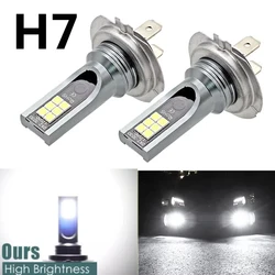 H7 Led Headlight Bulb Kit Car Fog Light Bulbs 12V 55W High Power Auto Fog Lamp 6000K Headlamp h7 super bright Bulbs