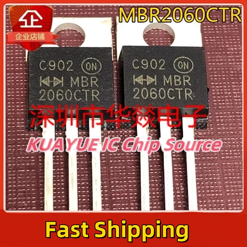 

10PCS-30PCS/MBR2060CTR TO-220 60V 20A/ Quality In Stock