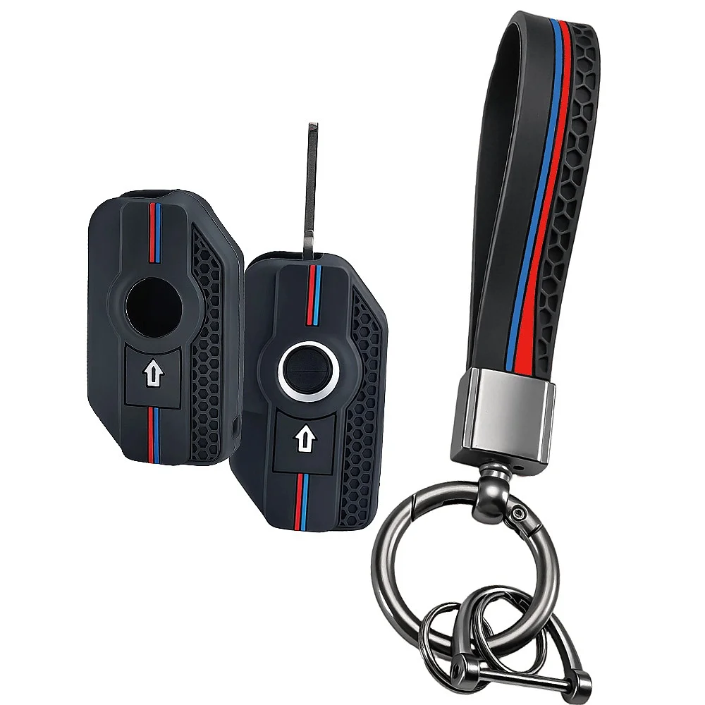 Car Key Fob Cover For BMW R1250GS R1200GS F750GS F850GS K1600GT R1200RT F900XR Auto Key Shell