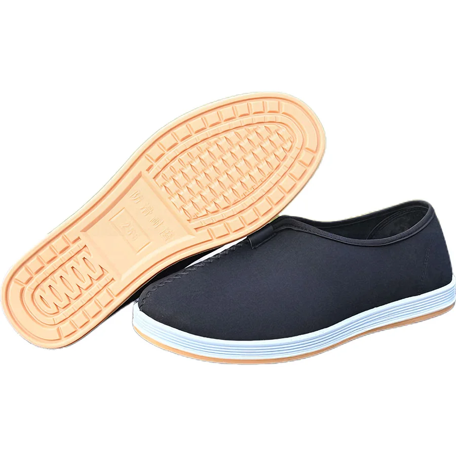 

USHINE Shaolin kung fu Shoes Buddhist Monk Footwear Tai chi Martial arts Sports Sneakers Men