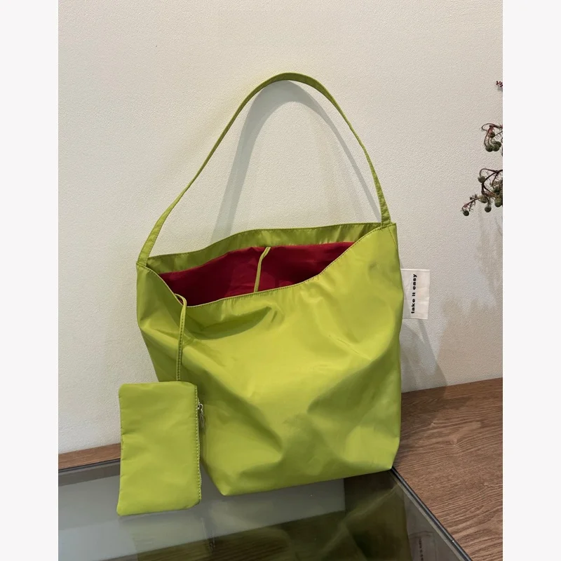 

ANAN летняя большая сумка-тоут, легкая дорожная походная сумка на одно плечо, женская универсальная уличная сумка для пригородных поездок